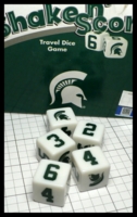 Dice : Dice - Game Dice - Shake n Score Michigan State University Set by Masterpiece Inc - Amy Gift 2023